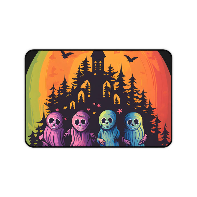 DistinctInk Desk Mat with Discover Your True Path Design for Halloween  LGBTQ+ Pride
