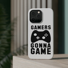 DistinctInk ToughCase for Apple iPhone, Compatible with MagSafe Charging - Gamers Gonna Game - Video Games