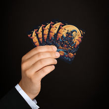 DistinctInk Playing / Poker Cards with Spooky Sweet Treats Design for Halloween
