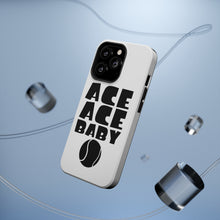DistinctInk ToughCase for Apple iPhone, Compatible with MagSafe Charging - Ace Ace Baby Tennis