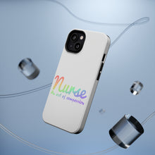 DistinctInk ToughCase for Apple iPhone, Compatible with MagSafe Charging - Nurse An Art of Compassion