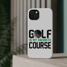 DistinctInk ToughCase for Apple iPhone, Compatible with MagSafe Charging - Golf Is MY Favorite Course