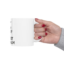 DistinctInk Glossy White Coffee / Tea Mug - I Am the Chef Cannot Keep Calm