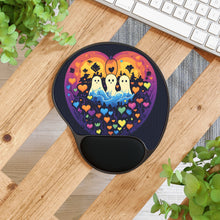DistinctInk Mouse Pad with Wrist Rest  with A Life Of Adventure Design for Halloween  LGBTQ+ Pride