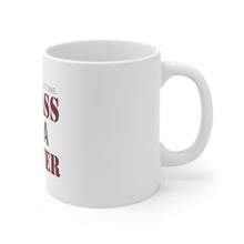 DistinctInk Glossy White Coffee / Tea Mug - You're Looking at One Badass MMA Fighter