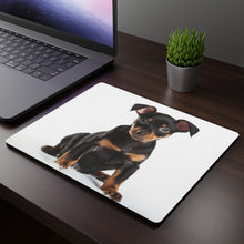 DistinctInk Mouse Pad - 1/4" Foam Rubber - Manchester Terrier Puppy