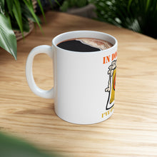 DistinctInk Glossy White Coffee / Tea Mug - In Dog Beers, I've Only Had One