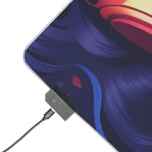 DistinctInk LED Gaming Mouse Pad with Living a Full Life Design for LGBTQ+ Pride