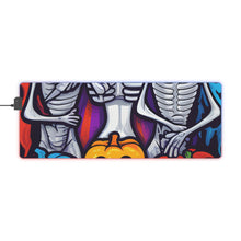 DistinctInk LED Gaming Mouse Pad with Exploring Inner Knowledge Design for Halloween  LGBTQ+ Pride