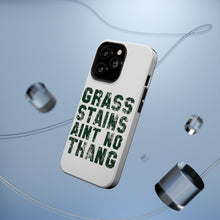 DistinctInk ToughCase for Apple iPhone, Compatible with MagSafe Charging - Grass Stains Ain't No Thang