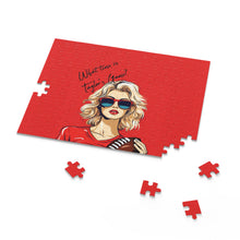 DistinctInk Jigsaw Puzzle with What Time Is Taylor's Game? design