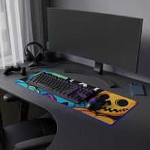 DistinctInk LED Gaming Mouse Pad with Creating Lasting Memories Design for Halloween  LGBTQ+ Pride
