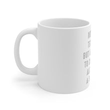 DistinctInk Glossy White Coffee / Tea Mug - According to Chemistry Alcohol is a Solution