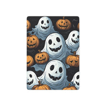 DistinctInk Playing / Poker Cards with Ghoulish Ghostbusters and Pumpkins Design for Halloween