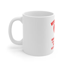 DistinctInk Glossy White Coffee / Tea Mug - Vets Cure Crazy Animals But Can't Fix Stupid
