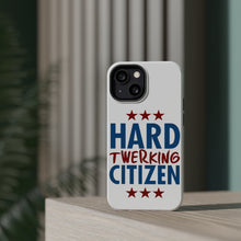 DistinctInk ToughCase for Apple iPhone, Compatible with MagSafe Charging - Hard Twerking Citizen