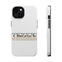 DistinctInk ToughCase for Apple iPhone, Compatible with MagSafe Charging - Chocolate The Most Essential Element