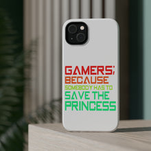 DistinctInk ToughCase for Apple iPhone, Compatible with MagSafe Charging - Gamers; Because Somebody Has to Save Princess