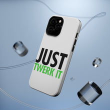 DistinctInk ToughCase for Apple iPhone, Compatible with MagSafe Charging - Just Twerk It