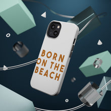 DistinctInk ToughCase for Apple iPhone, Compatible with MagSafe Charging - Born on the Beach