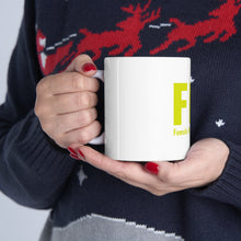 DistinctInk Glossy White Coffee / Tea Mug - FBI - Female Body Inspector