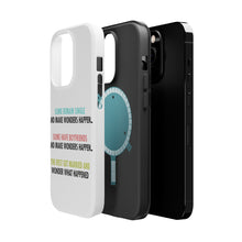 DistinctInk ToughCase for Apple iPhone, Compatible with MagSafe Charging - Some Single, Some Boyfriends, Rest Married