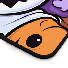 DistinctInk Desk Mat with Ghost Skeleton Pumpkins Design for Halloween