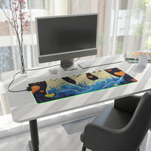 DistinctInk LED Gaming Mouse Pad with A Life Of Adventure Design for Halloween  LGBTQ+ Pride