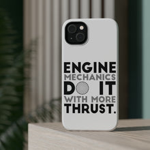 DistinctInk ToughCase for Apple iPhone, Compatible with MagSafe Charging - Engine Mechanics Do It With More Thrust