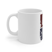 DistinctInk Glossy White Coffee / Tea Mug - Love Pipe Smoking