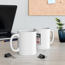 DistinctInk Glossy White Coffee / Tea Mug - Twerking Do Not Disturb