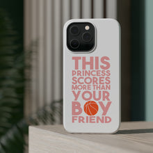 DistinctInk ToughCase for Apple iPhone, Compatible with MagSafe Charging - This Princes Scores More Than Your Boyfriend