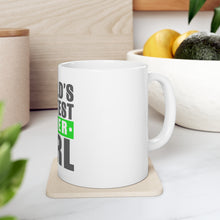 DistinctInk Glossy White Coffee / Tea Mug - World's Greatest Gamer Girl Video Games