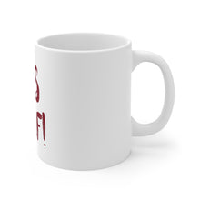 DistinctInk Glossy White Coffee / Tea Mug - Yes Chef
