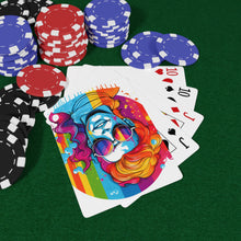 DistinctInk Playing Poker Cards with Leading with Courage and Grace Design for LGBTQ+ Pride