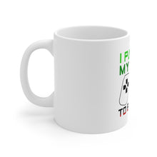 DistinctInk Glossy White Coffee / Tea Mug - I Paused My Game to Be Here Gamer Video Games