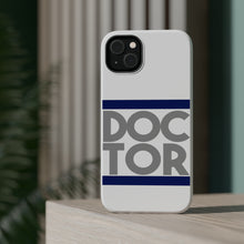 DistinctInk ToughCase for Apple iPhone, Compatible with MagSafe Charging - DOCTOR Word Art