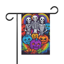 DistinctInk Garden & House Banner Flag with Exploring Inner Knowledge Design for Halloween  LGBTQ+ Pride