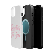 DistinctInk ToughCase for Apple iPhone, Compatible with MagSafe Charging - Painting Mends the Soul
