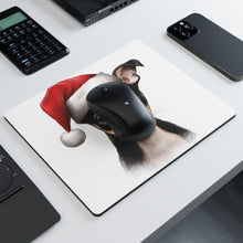 DistinctInk Mouse Pad - 1/4" Foam Rubber - Rat Terrier Puppy Drawing