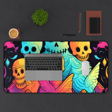 DistinctInk Desk Mat with The Joy of Connecting Design for Halloween  LGBTQ+ Pride