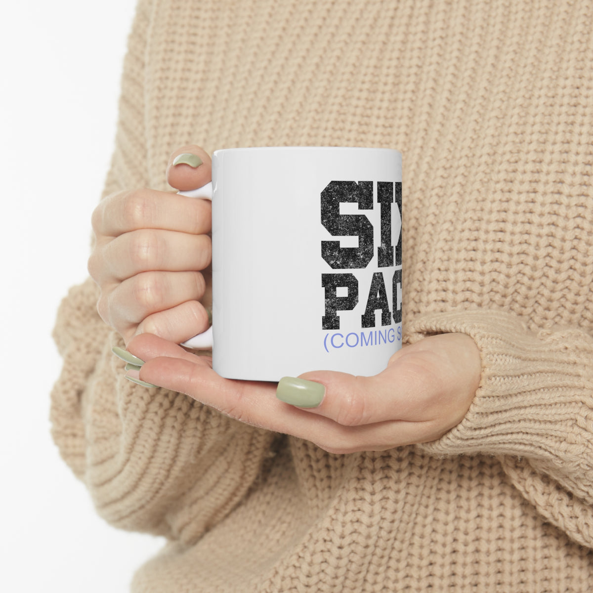 Glossy White Coffee / Tea Mug - Six Pack (Coming Soon), view 10