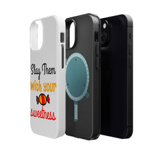 DistinctInk ToughCase for Apple iPhone, Compatible with MagSafe Charging - Slay Them With Your Sweetness