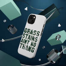DistinctInk ToughCase for Apple iPhone, Compatible with MagSafe Charging - Grass Stains Ain't No Thang