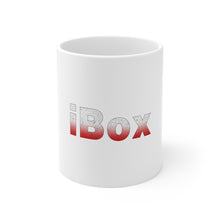 DistinctInk Glossy White Coffee / Tea Mug - iBox Boxing
