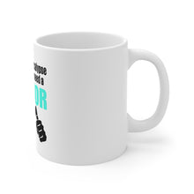 DistinctInk Glossy White Coffee / Tea Mug - During the Apocalypse Gonna Need a Doctor