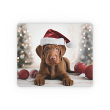 DistinctInk Mouse Pad - 1/4" Foam Rubber - Wirehaired Vizsla Puppy