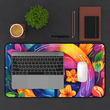 DistinctInk Desk Mat with The Road to Fulfillment Design for LGBTQ+ Pride