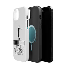 DistinctInk ToughCase for Apple iPhone, Compatible with MagSafe Charging - Golf Talent Loading Please Wait
