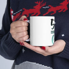 DistinctInk Glossy White Coffee / Tea Mug - 5'2 But My Attitude is 6'1